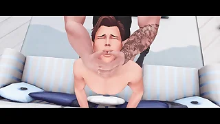 Teacher Gave His Partisan Hard Anal Sex Increased by Deep Throat (Sims   SFM   Anime Hentai)